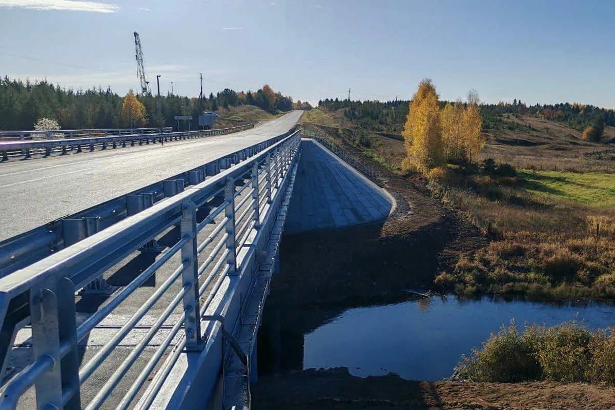 В Вологодской области отремонтировали три моста и три участка дорог