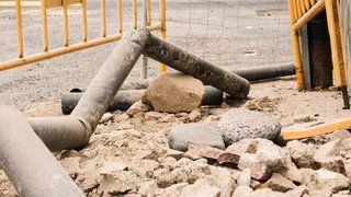 В Вологодской области очередной прорыв трубопровода и поиск утечек тепла