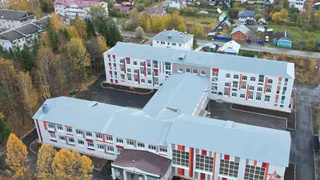 На Вологодчине завершили благоустройство территории Кирилловской средней школы