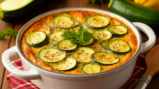 Просто натираю кабачок и добавляю яйца — такая вкуснотища, что готовлю каждый день