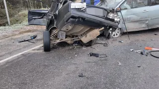 В Вологодской области при столкновении с иномаркой погиб непристёгнутый водитель ВАЗа
