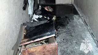 Шесть человек эвакуировались ночью в Вологодской области из горящей девятиэтажки
