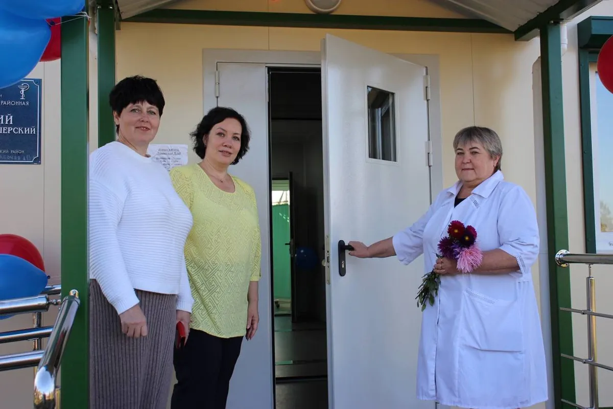 Новый модульный ФАП открылся в Вологодской области