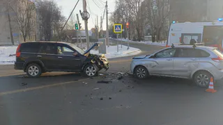 В Вологде пассажирка пострадала в ДТП с двумя автомобилями