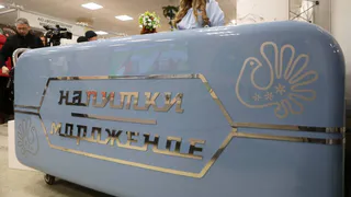 Брендированные тележки выходят на улицы Вологодской области в честь 9 мая