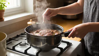Нужно ли сливать «первую воду» при варке мяса: опытный шеф-повар поставил точку в этом вопросе