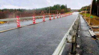 Пять мостов обновили на дороге Тотьма — Никольск в Вологодской области
