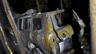 Пьяный водитель "Лексуса" устроил огненное ДТП в Вологодской области