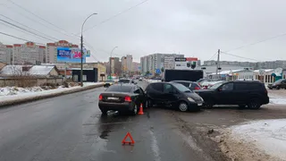 Ребенок пострадал в тройном ДТП в Вологде