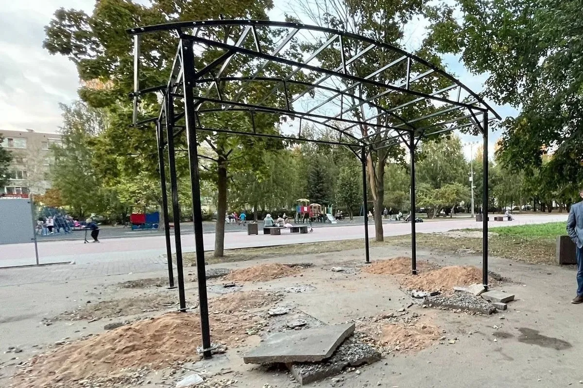 На площади Чайковского в Вологде появится новый спортивный городок