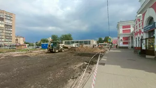 Благоустройство площади Бабушкина: важный этап работ будет выполнен одновременно с основанием