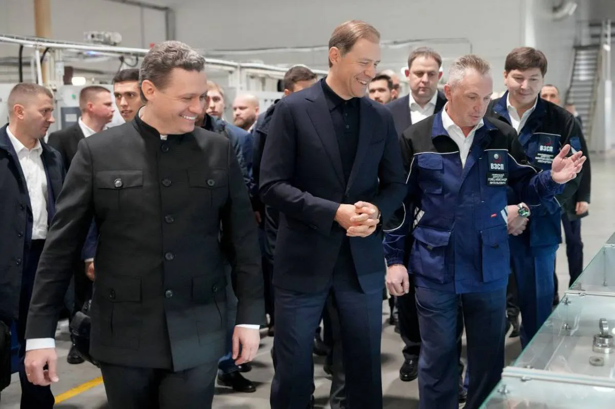 Промышленные предприятия Вологодчины посетил первый вице-премьер Правительства России