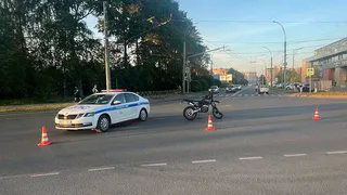 Мотоциклист пострадал в ДТП с иномаркой в Вологде