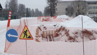 В Вологодской области в деревне Коротово завершён ремонт аварийного участка теплосети