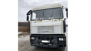 Водитель МАЗа оштрафован за езду без прав и номеров в Вологодской области 