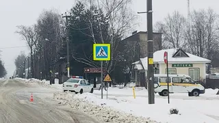В Вологодской области "ГАЗель" сбила пешехода на "зебре"
