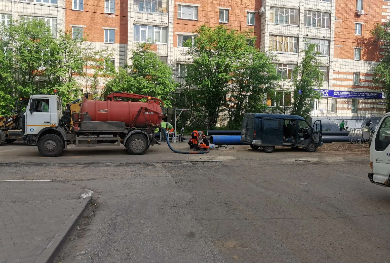 За прошлый год в Вологодской области отремонтировали десятки километров теплосетей