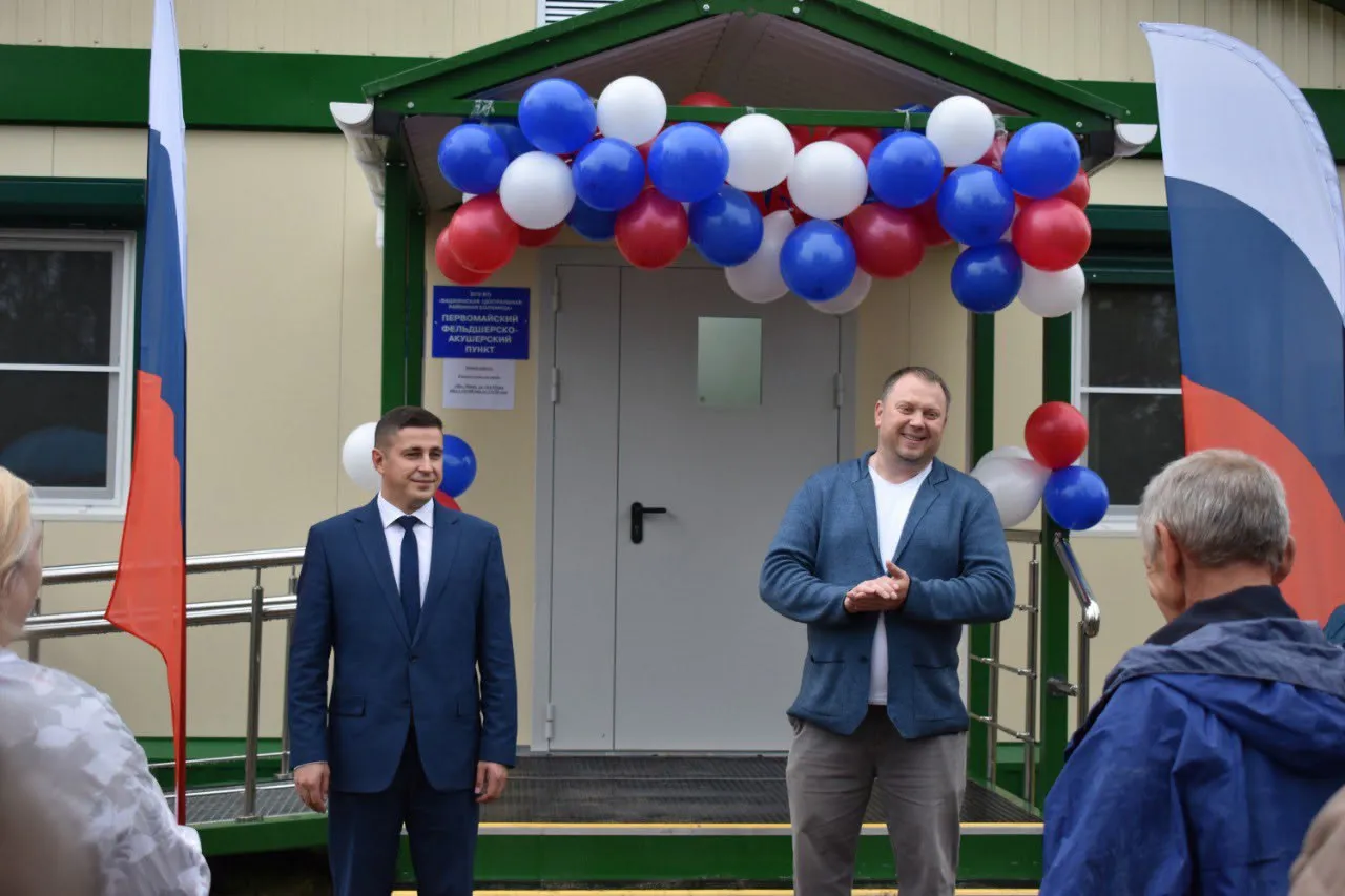 Новый модульный ФАП в Вологодской области принял первых пациентов