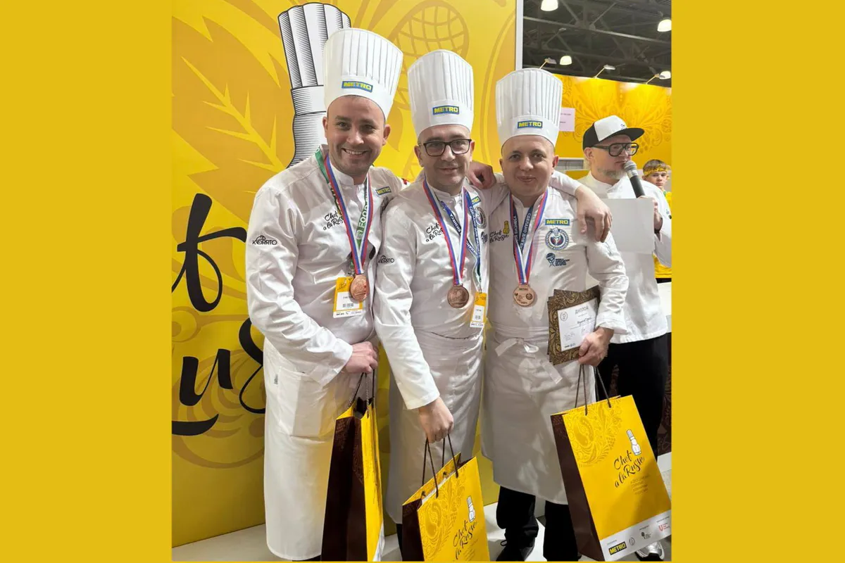 Вологодская команда шеф-поваров заняла третье место в полуфинале Chef a la Russe и прошла дальше