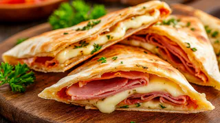 Эти конвертики из лаваша получаются идеально хрустящими вкусными: готовлю каждый день детям перед школой