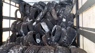 В Вологодской области утилизировали 370 тонн старых автомобильных покрышек