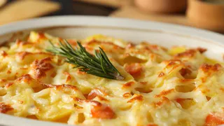 Легкое блюдо, которое спасает в ситуациях, когда нет времени и продуктов — картофельная запеканка