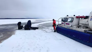 В Вологодской области рыбак провалился под лед Рыбинского водохранилища