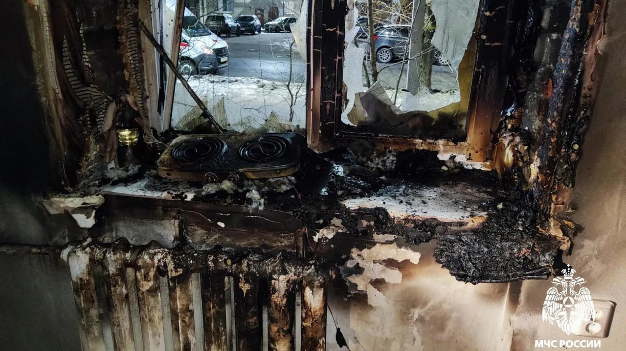 В Вологде молодой человек погиб при пожаре в квартире-студии