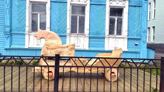 В Вологодской области открыли уникальный арт-объект в стиле народных традиций