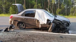 В Устюженском округе произошла авария: женщину госпитализировали