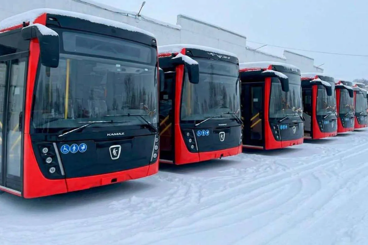 В Вологду поступила заключительная партия новых автобусов