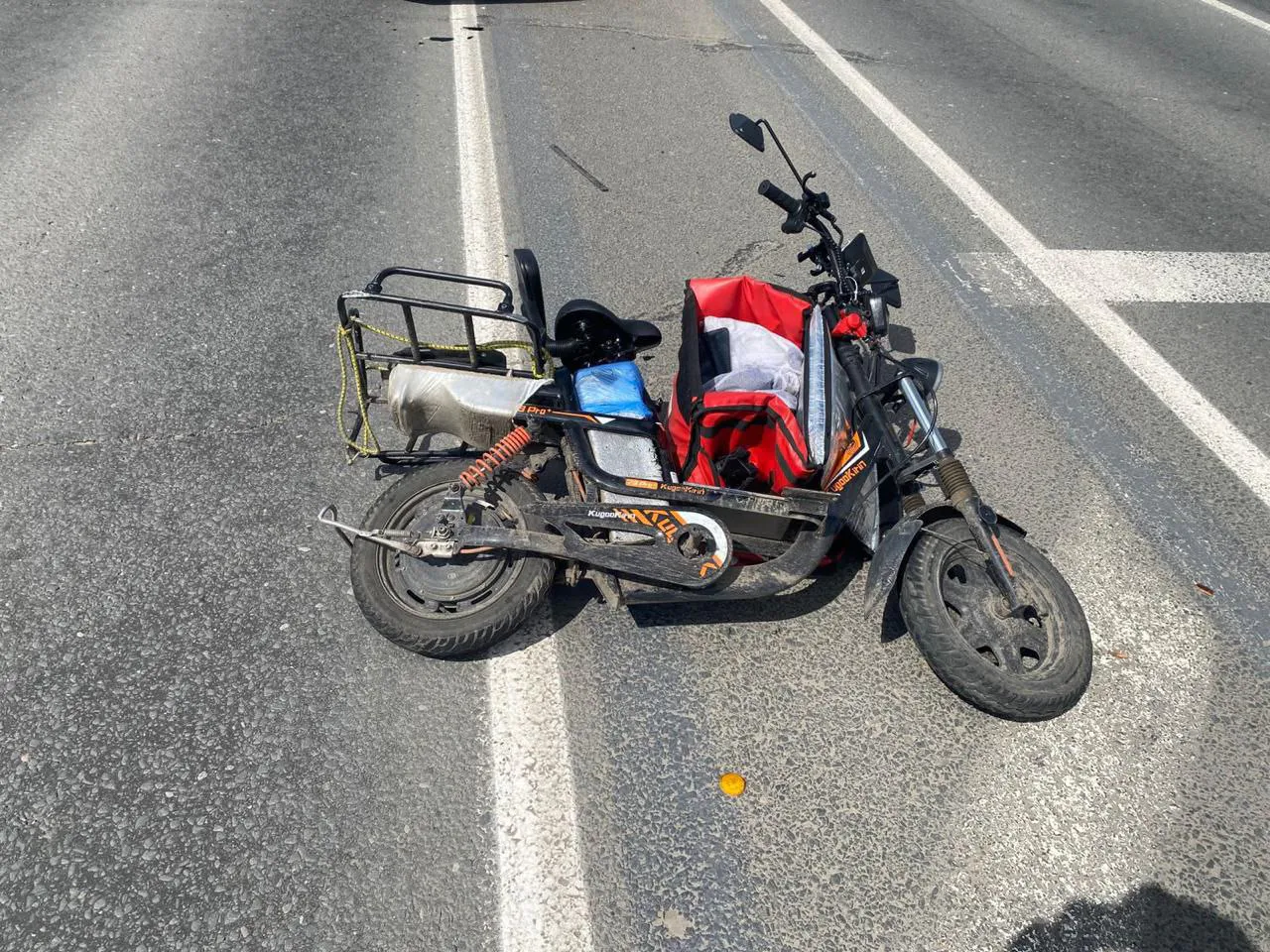 В Вологодской области "КИА" сбила велосипедиста на переходе