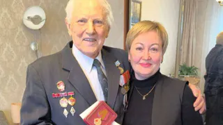 Вологжанин, прошедший ужасы концлагерей, получил юбилейную медаль в Санкт-Петербурге