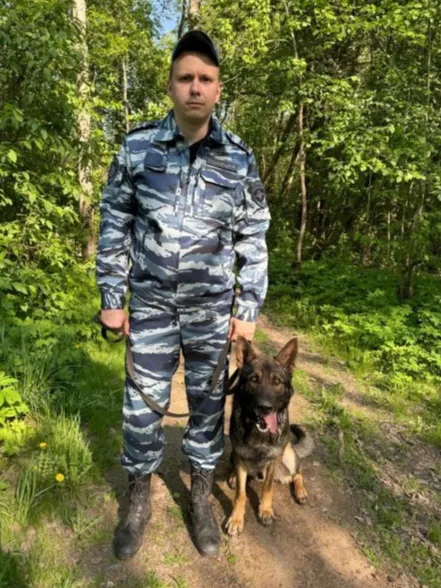 Служебная собака помогла полицейским найти пропавшего на Вологодчине 7-летнего мальчика
