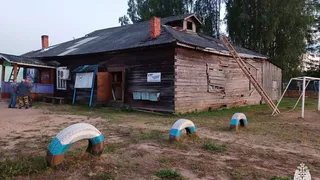 Пожар в магазине Тотемского округа Вологодчины: огонь удалось быстро ликвидировать