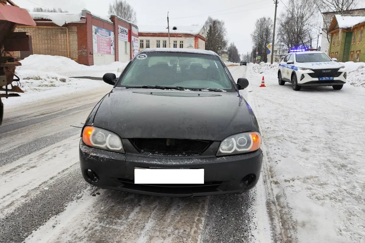 В Вологодской области иномарка сбила пьяного пешехода-нарушителя