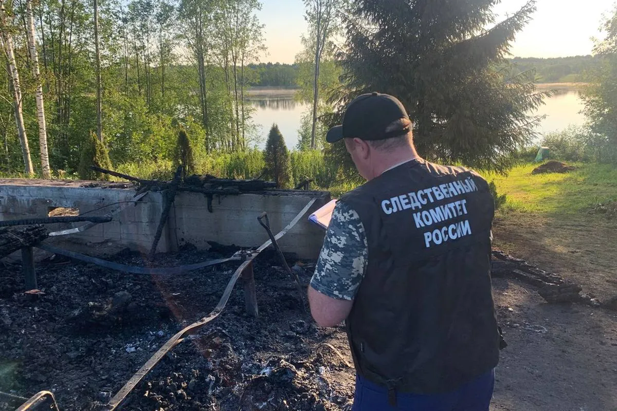 Приехавший к матери мужчина, погиб при пожаре после вечера с алкоголем и сигаретами в Вологодской области