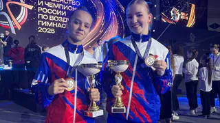 Вологодские спортсменки взяли бронзу Первенства России по воздушной гимнастике