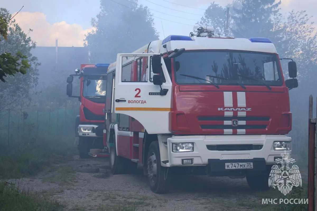 В Вологодской области пожар в гараже унес жизни 40 кур