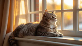 Почему коты залипают на подоконнике: ответ скрывает их дикое прошлое, о котором все давно забыли