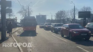 В Череповце закрыли перекресток Рыбинская-Монтклер