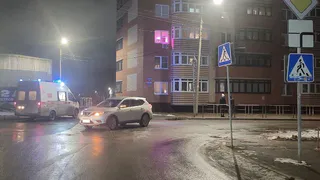 Сбитого в Вологде пешехода врачи госпитализировали в больницу