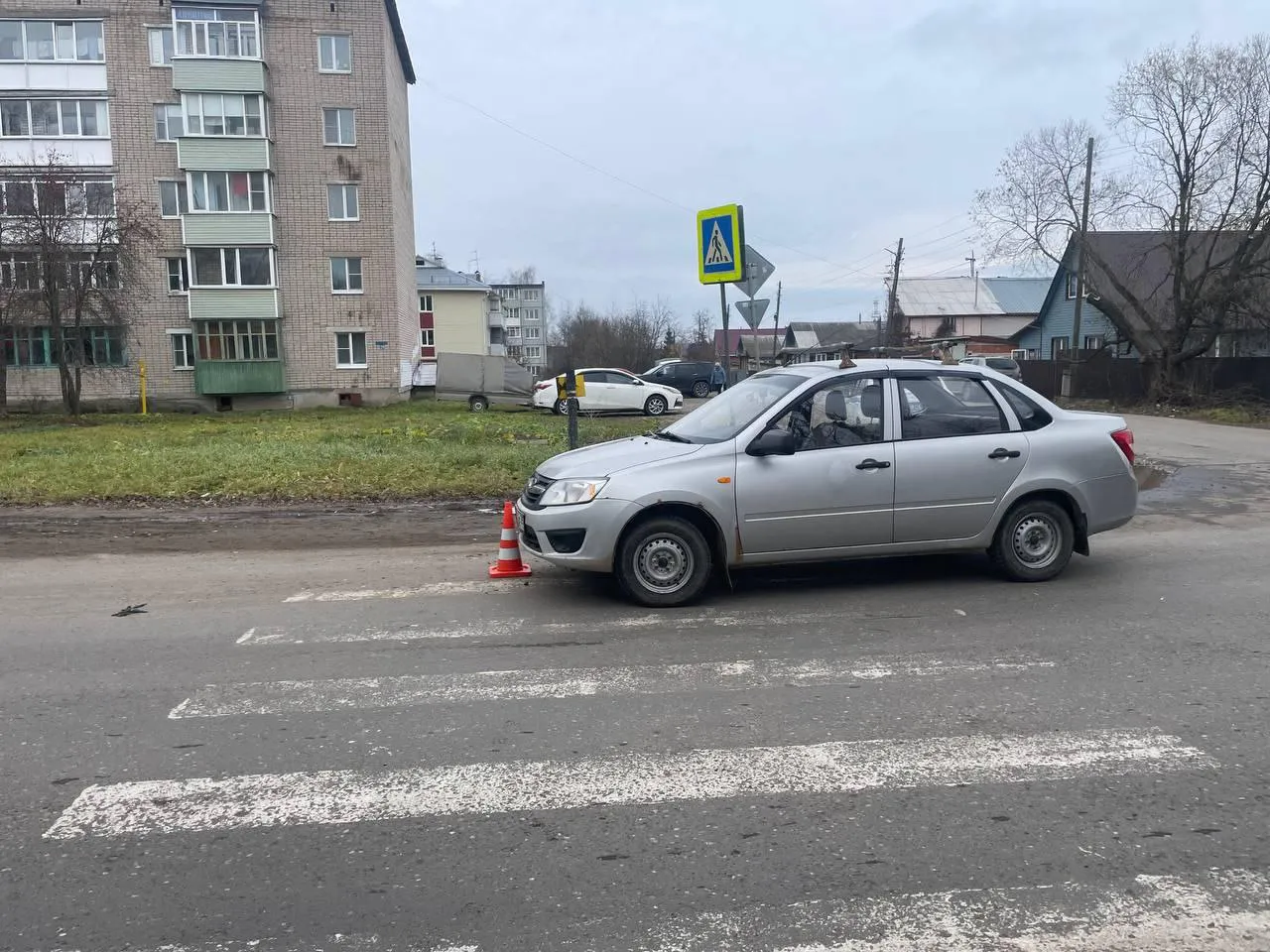 В Вологодской области водитель сбил пешехода на "зебре"