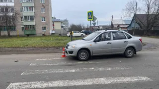 В Вологодской области водитель сбил пешехода на "зебре"