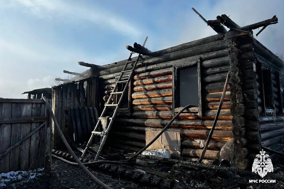 Жительница Вологодской области смогла спастись из горящего дома