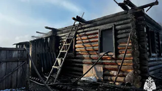 Жительница Вологодской области смогла спастись из горящего дома