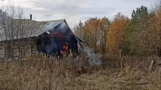 В Вологодской области загорелся дом из-за неисправности дымовой трубы