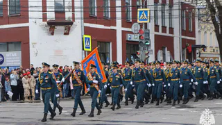 Вологда отметила 80-летие Великой Победы парадом и минутой молчания