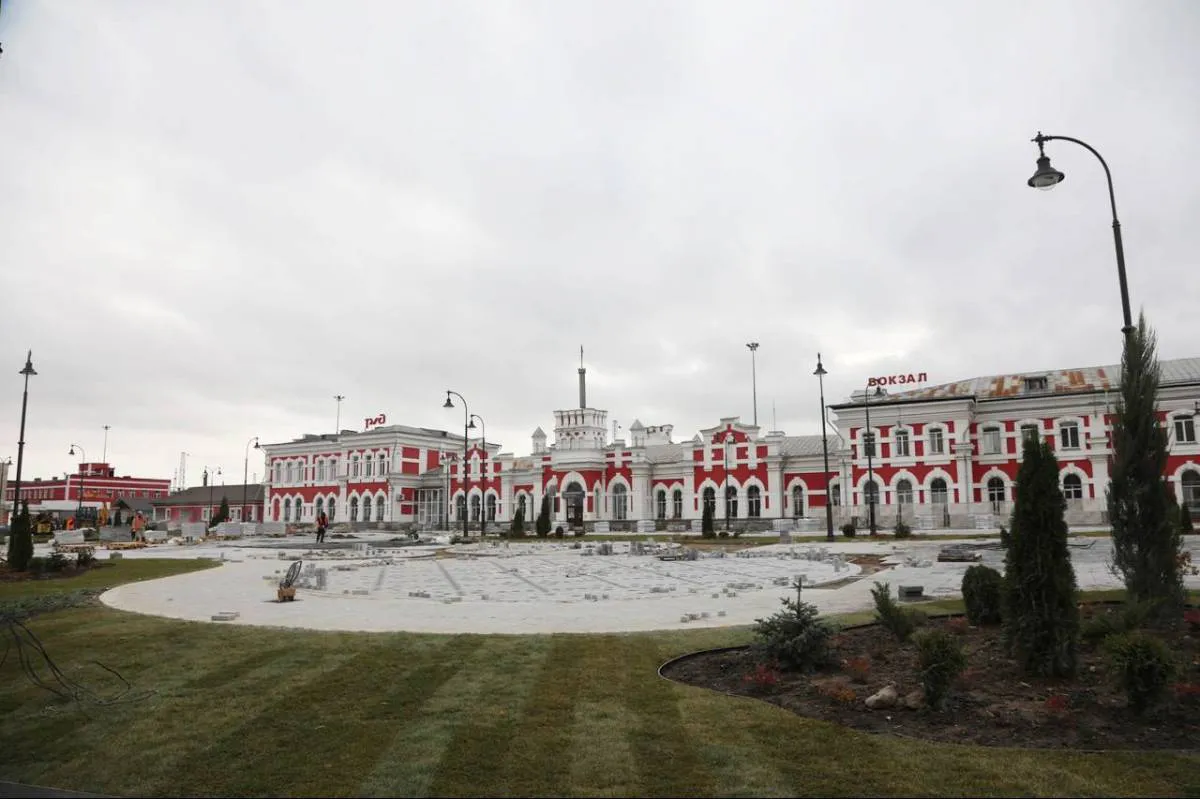 В Вологде выполнена большая часть работ по благоустройству площади Бабушкина