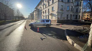 Велосипедист в тяжелом состоянии госпитализирован после ДТП в Вологодской области